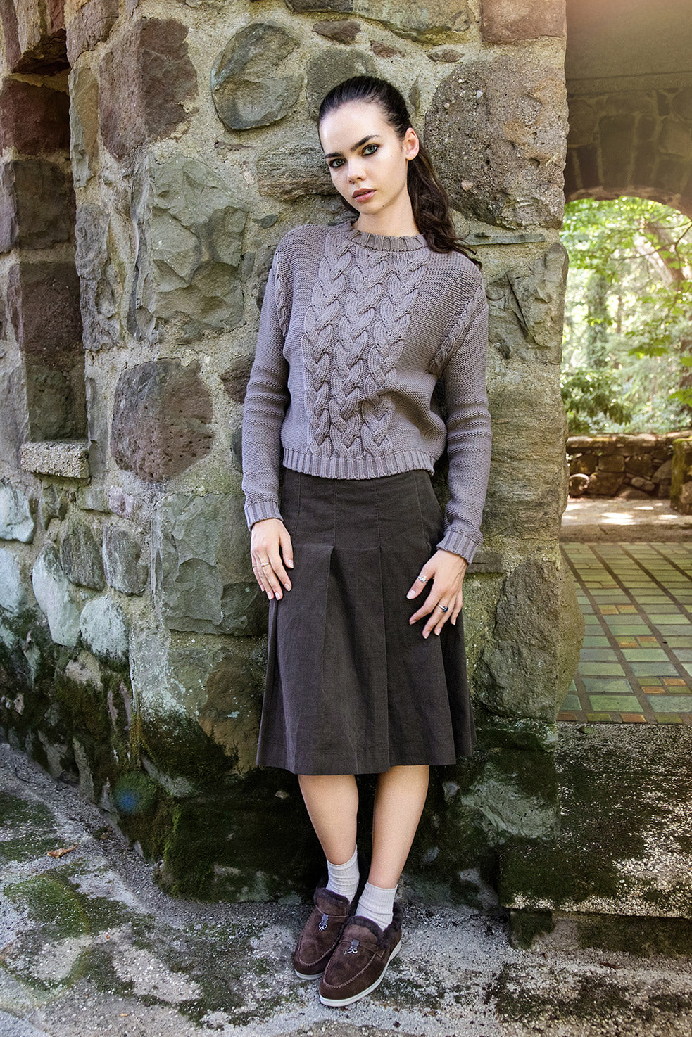 CABLE SWEATER
