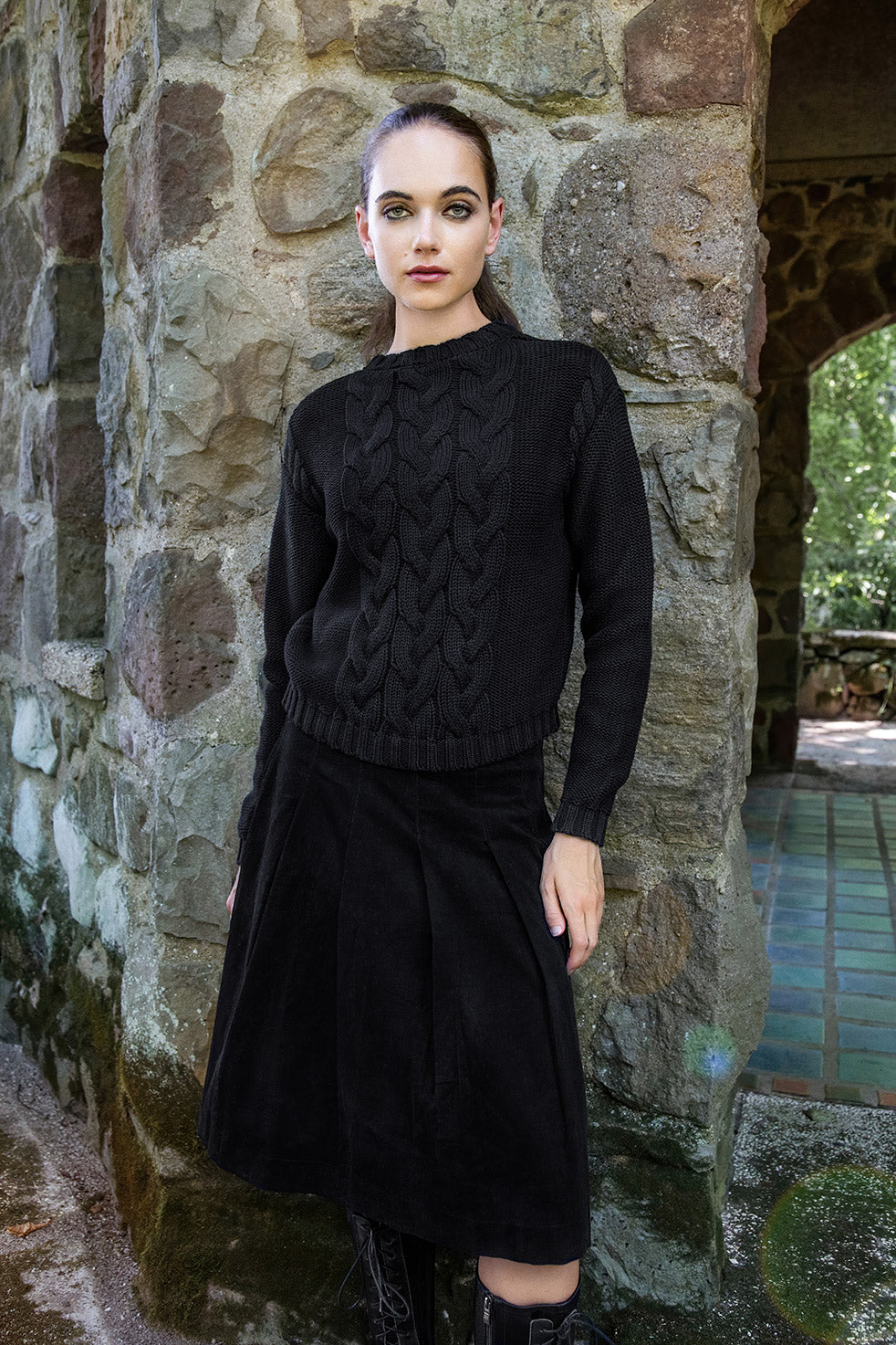 CABLE SWEATER
