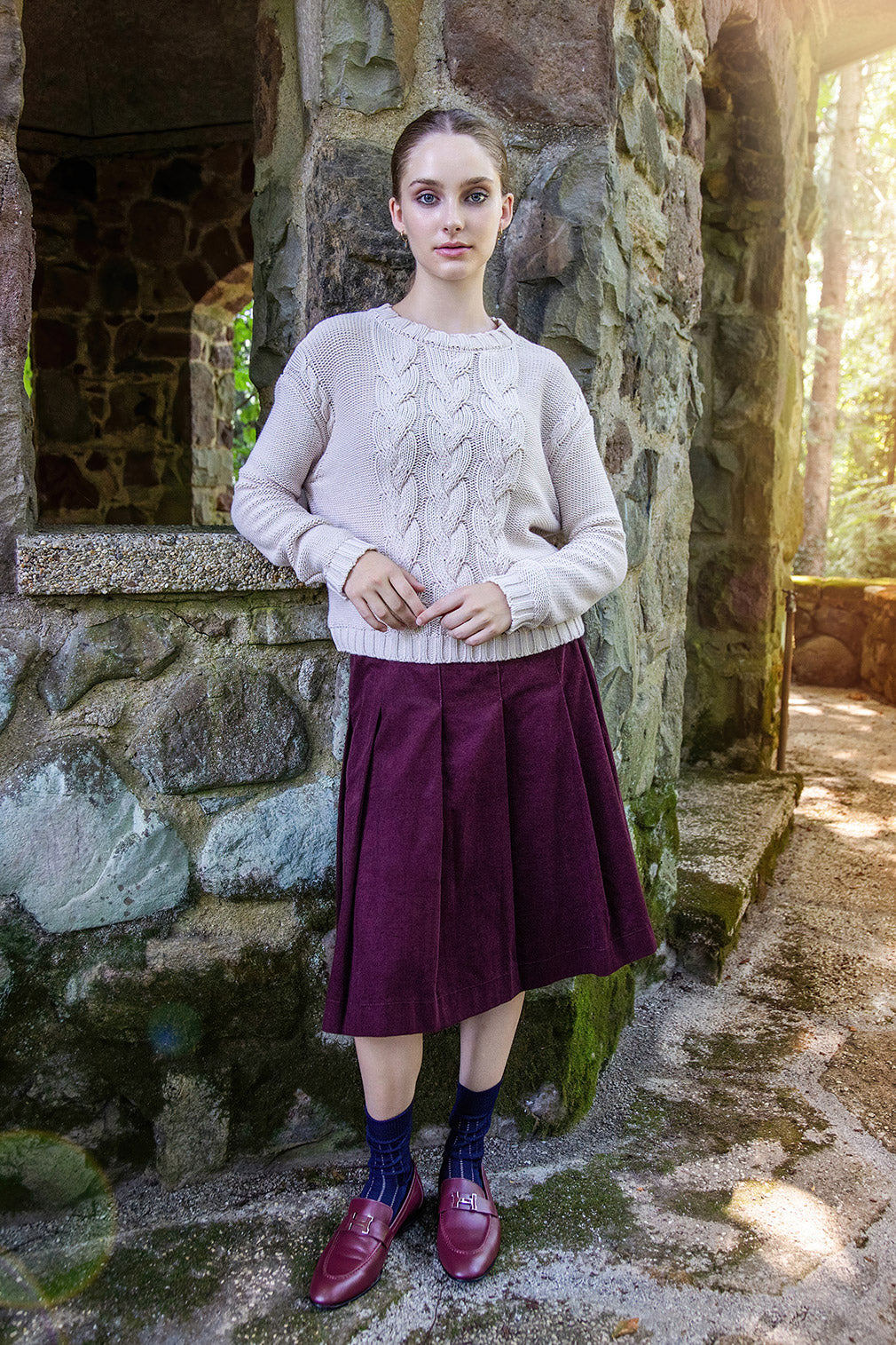 CABLE SWEATER