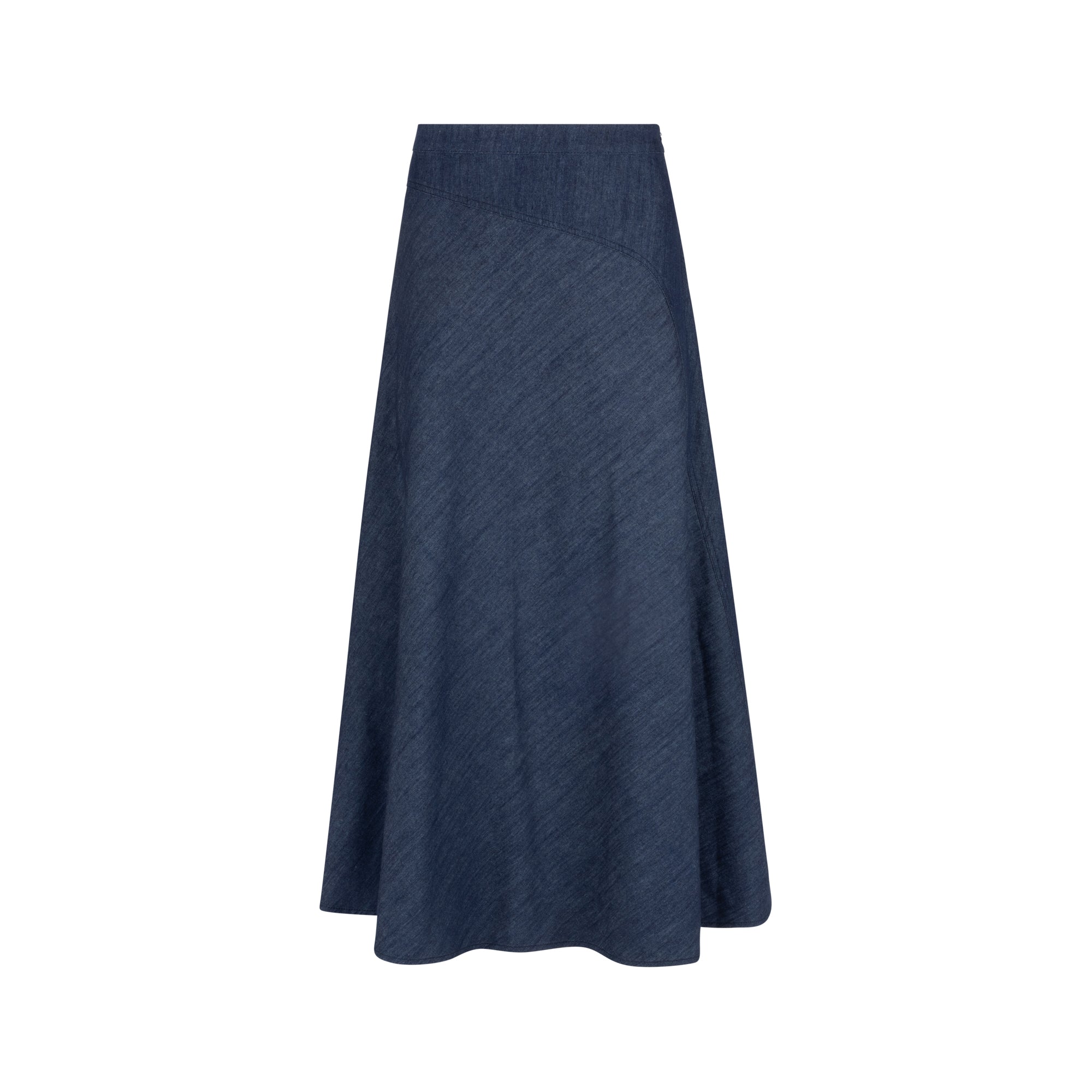 NAVY CASPIAN SKIRT