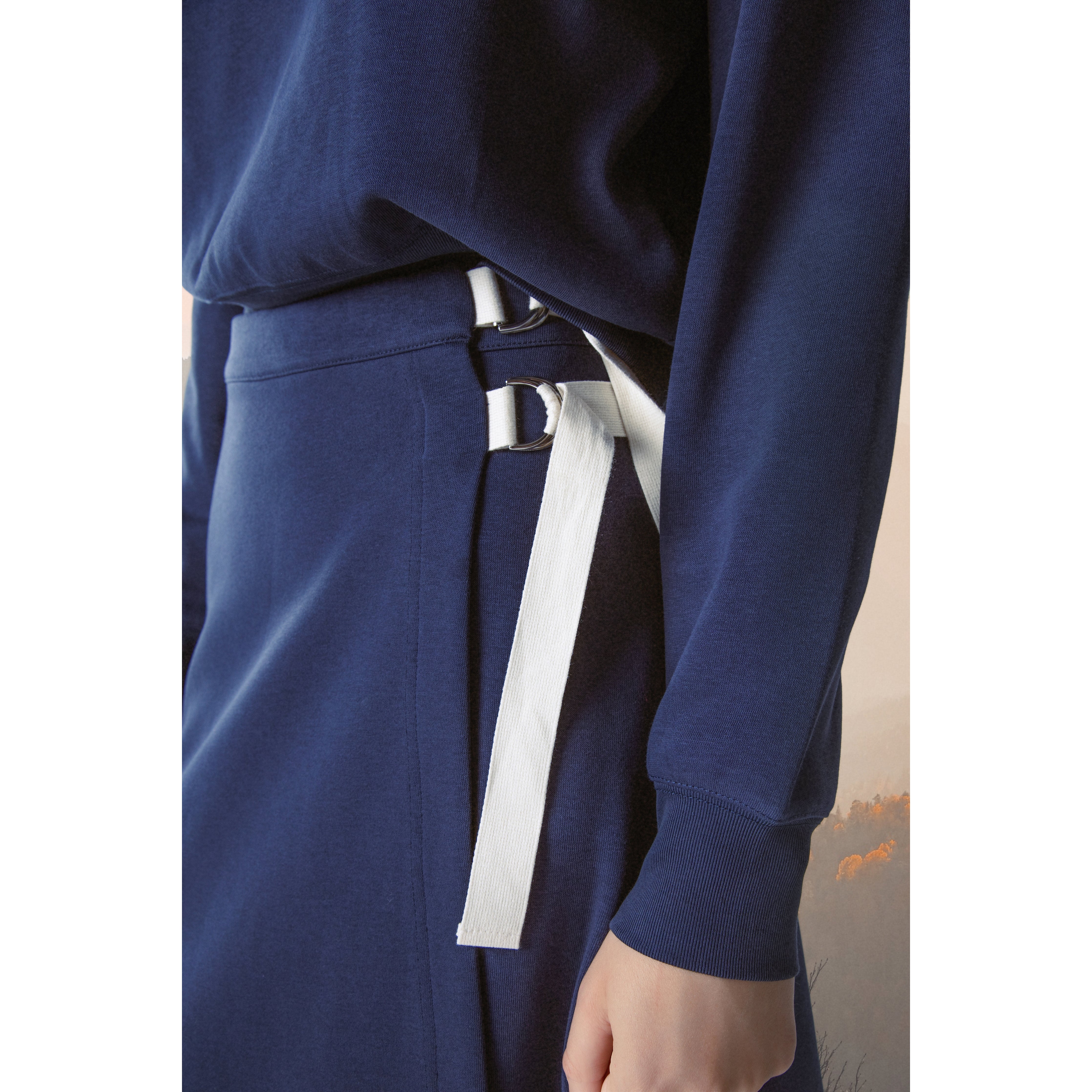 NAVY DORIN SKIRT