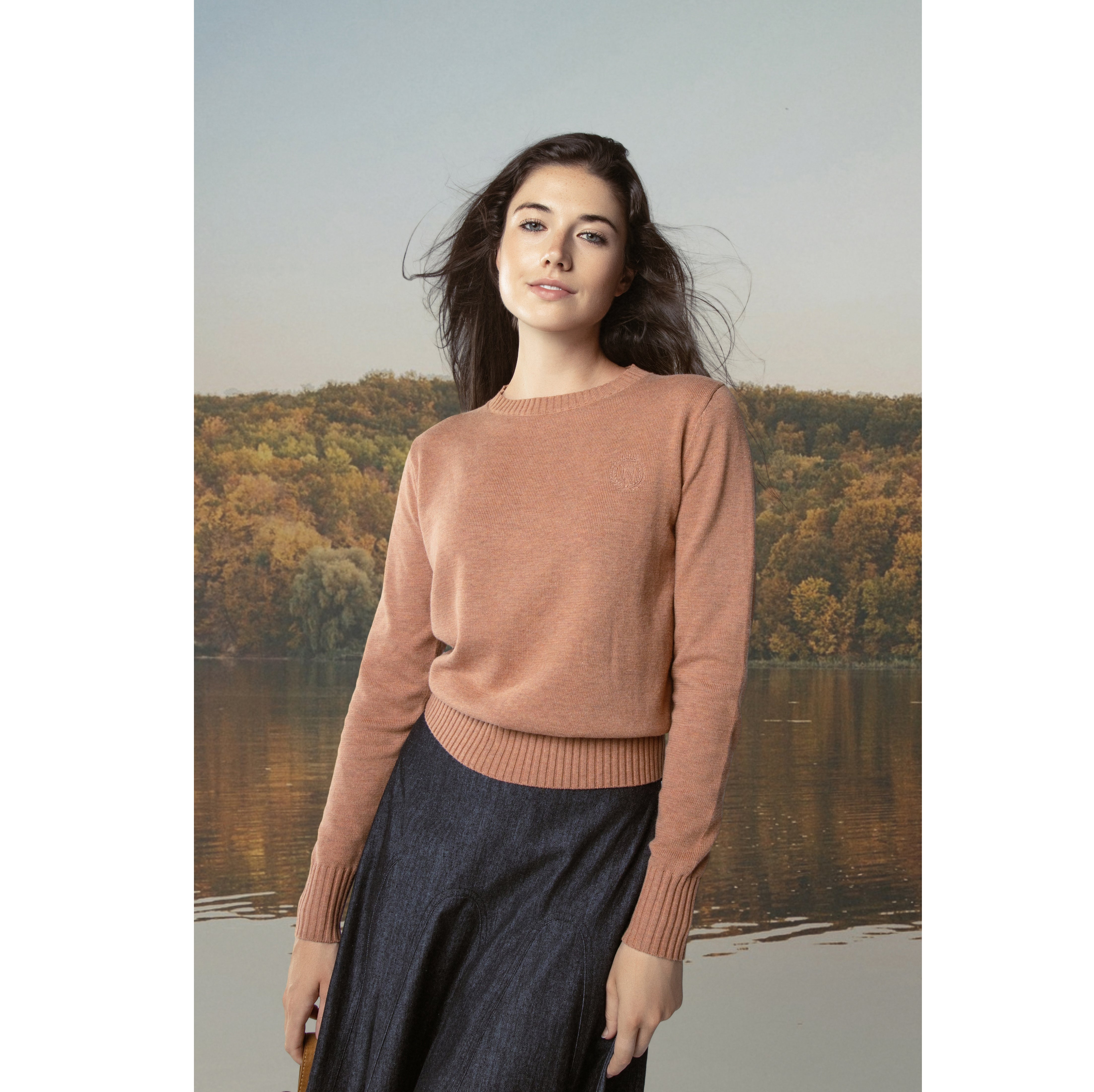 SALMON RIO SWEATER