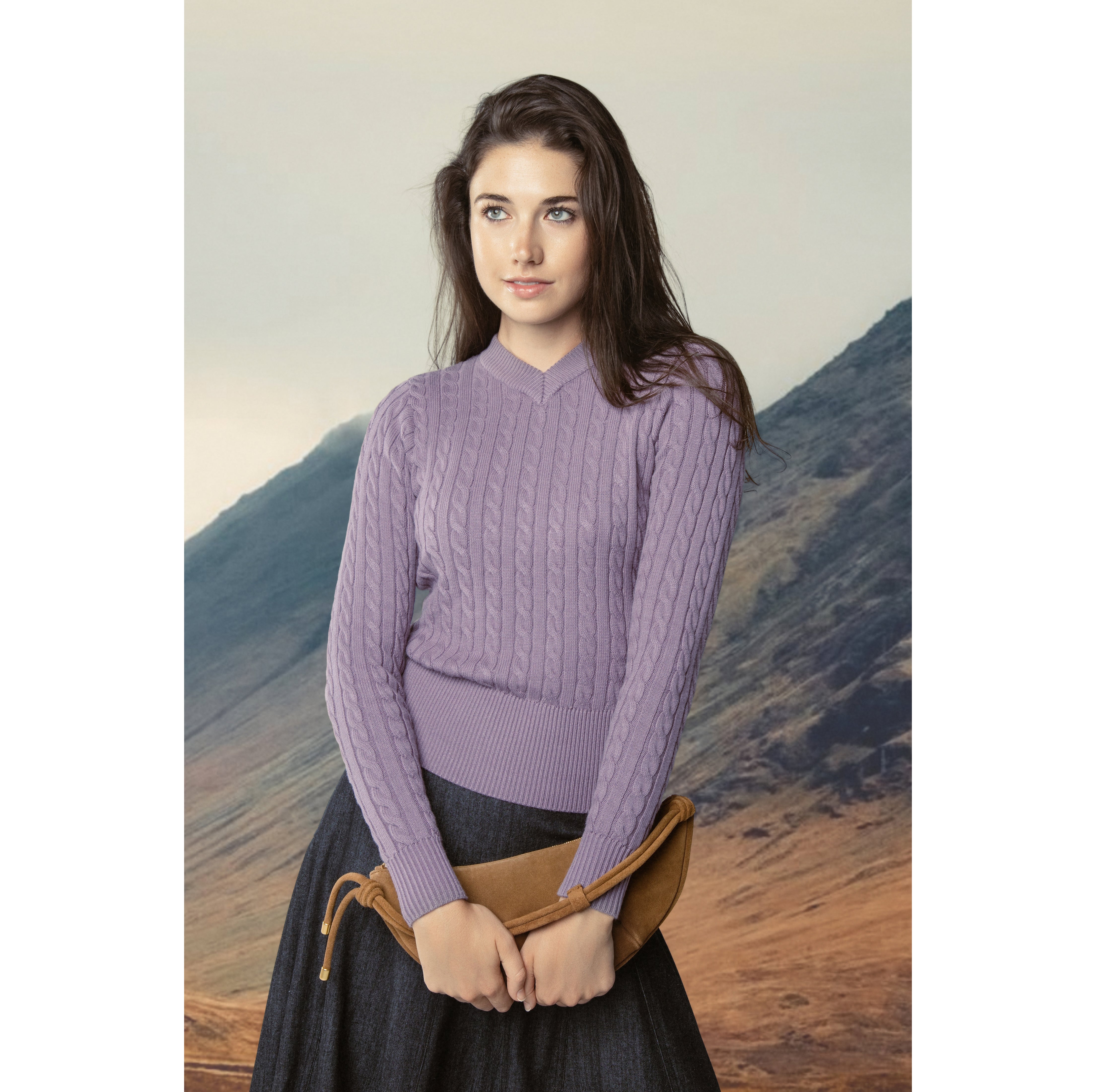 LAVANDER PHASE SWEATER