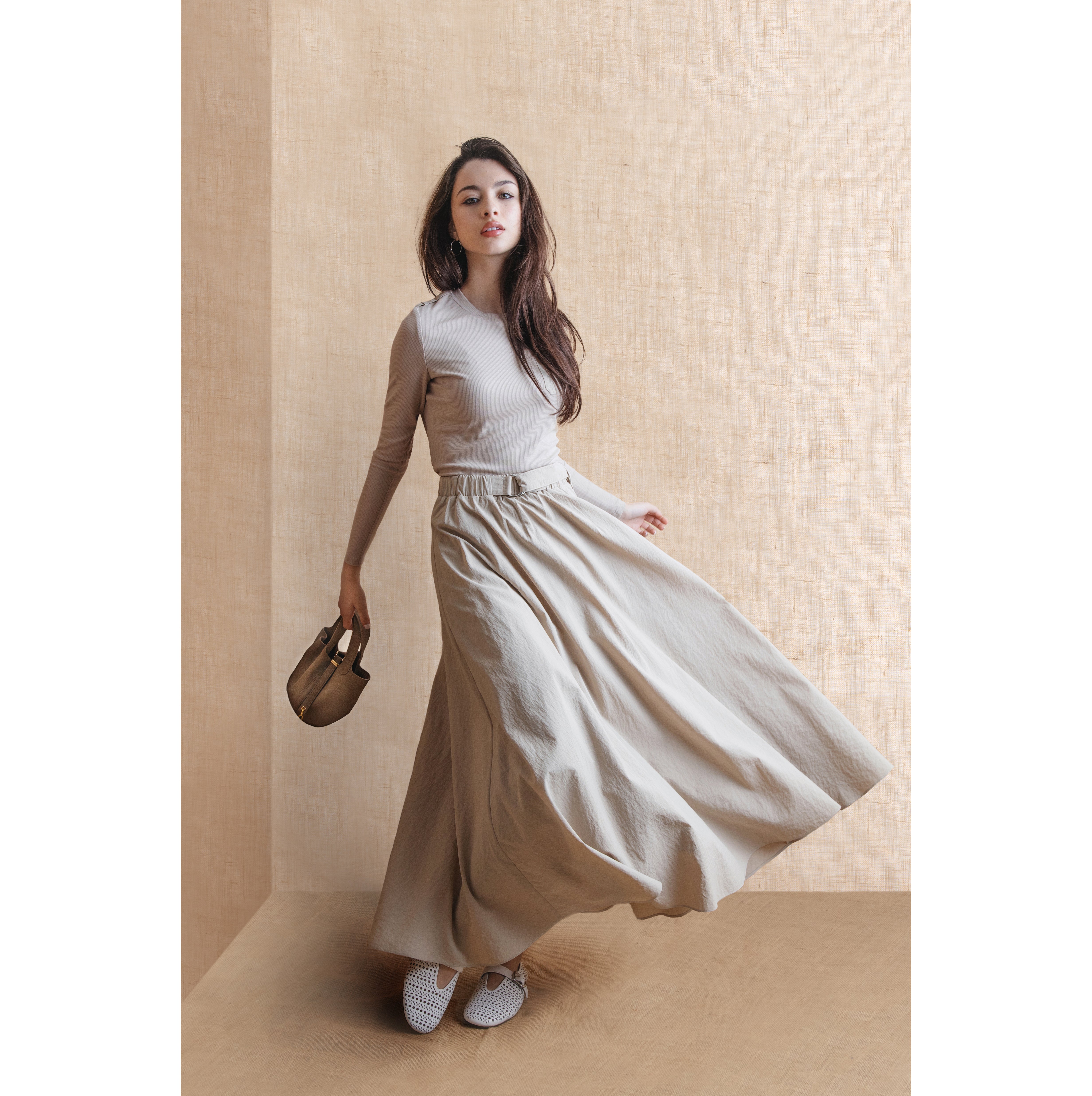 TAN WILLOW SKIRT