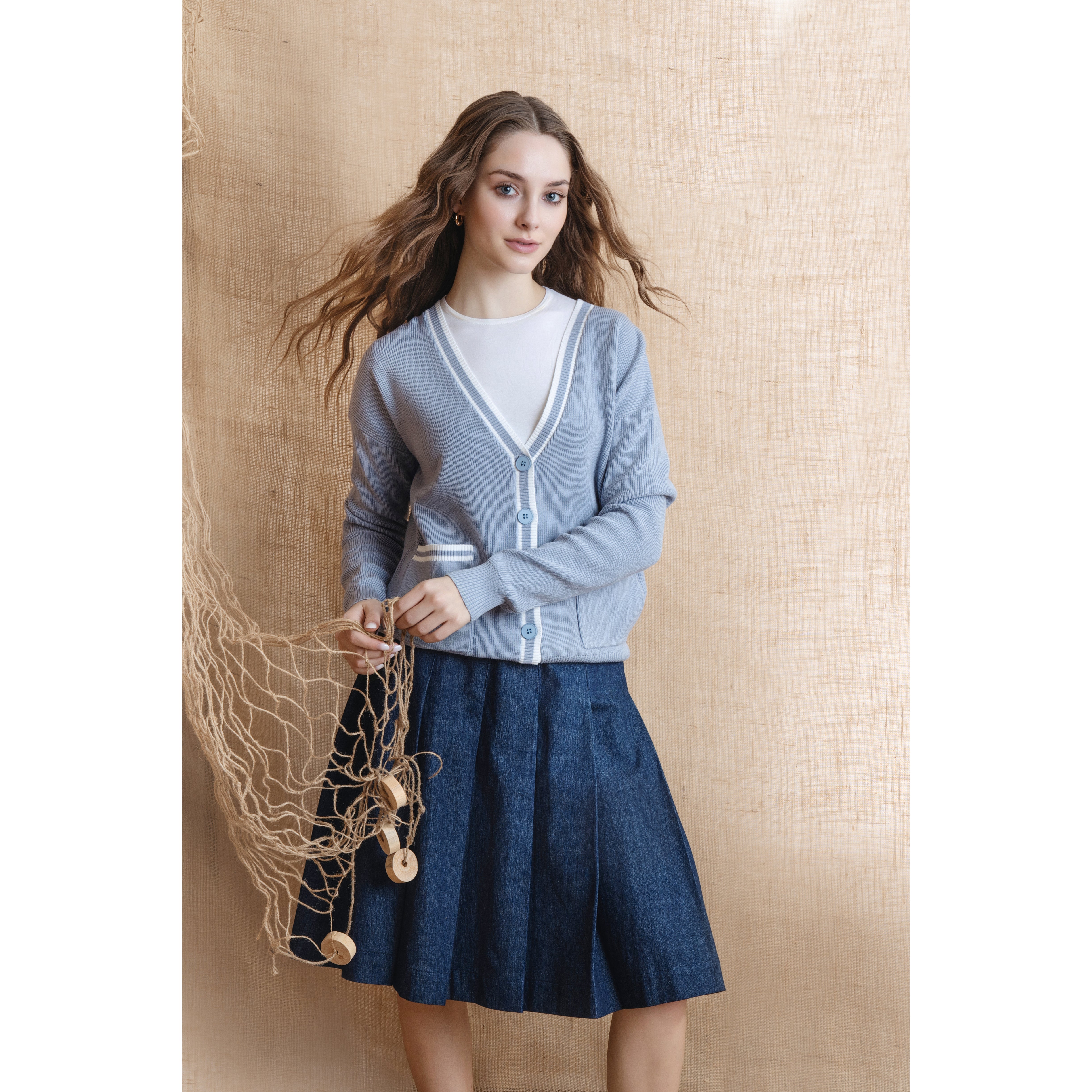 BLUE BRIAR CARDIGAN