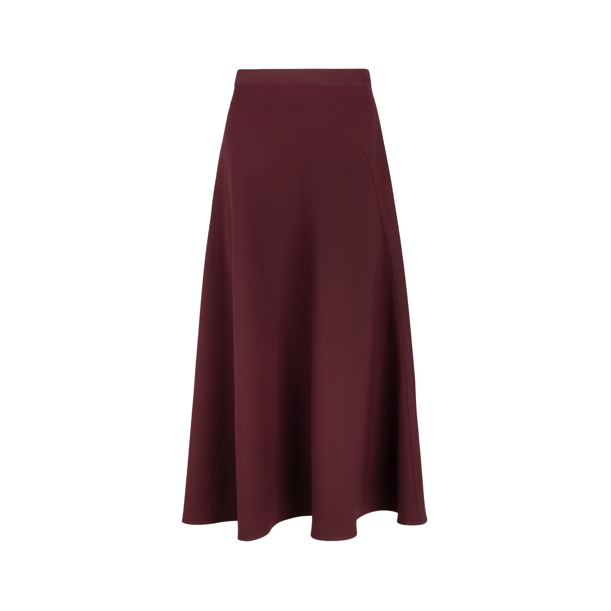 WINE CASPIAN SKIRT