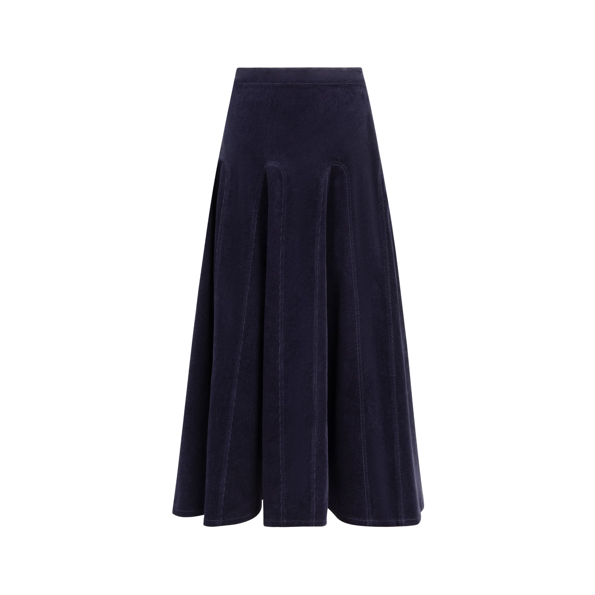 BLACK LUMEN SKIRT