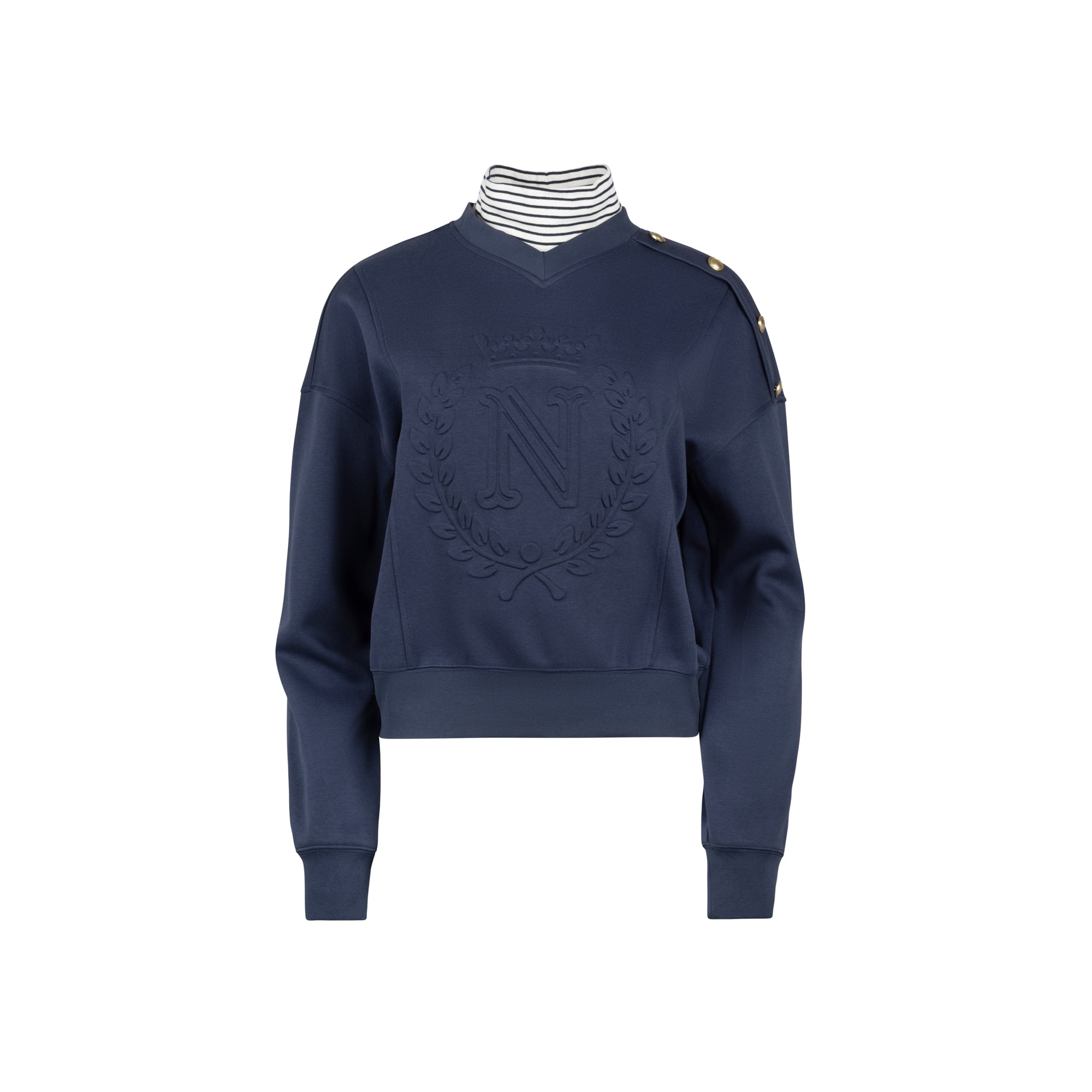 NAVY MIRA SWEATSHIRT
