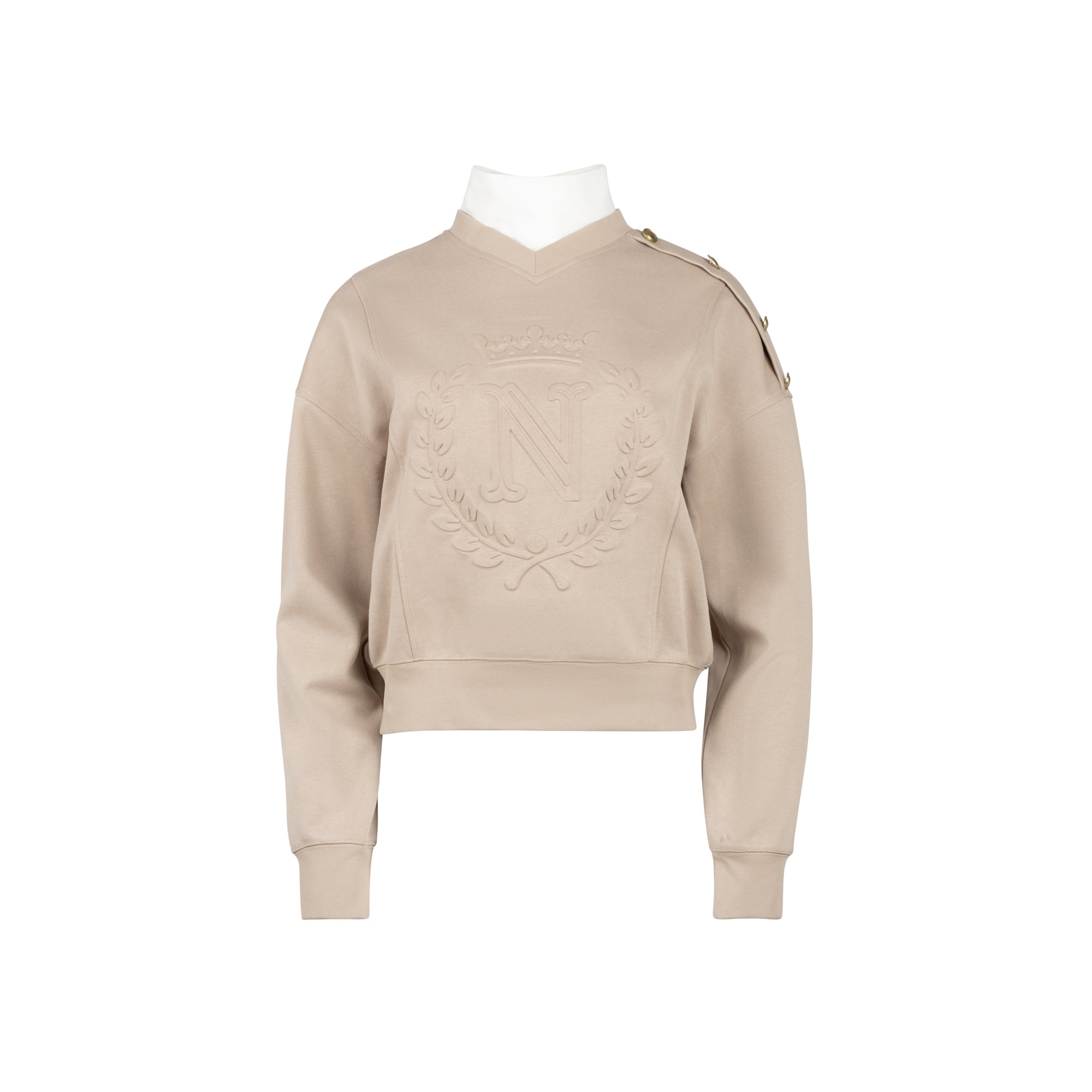 TAUPE MIRA SWEATSHIRT