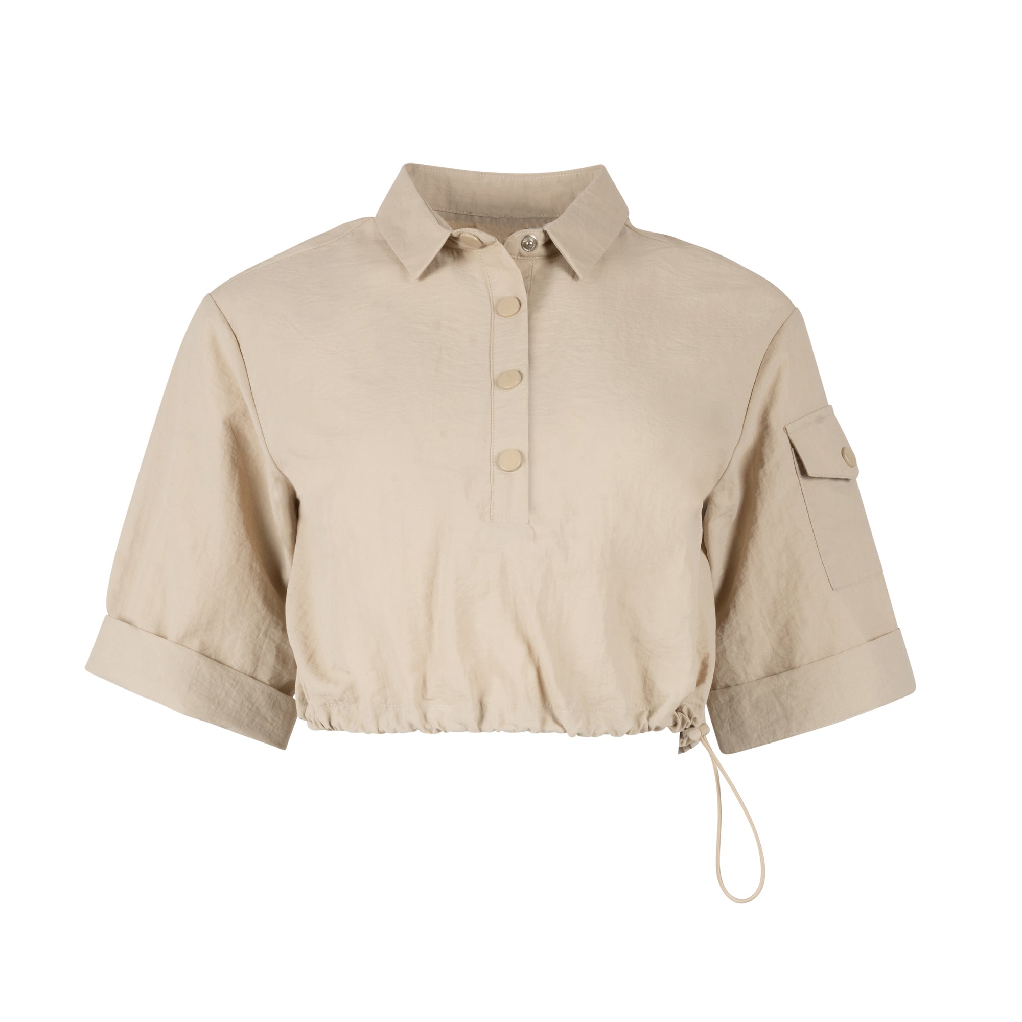 TAN LYLAH BLOUSE
