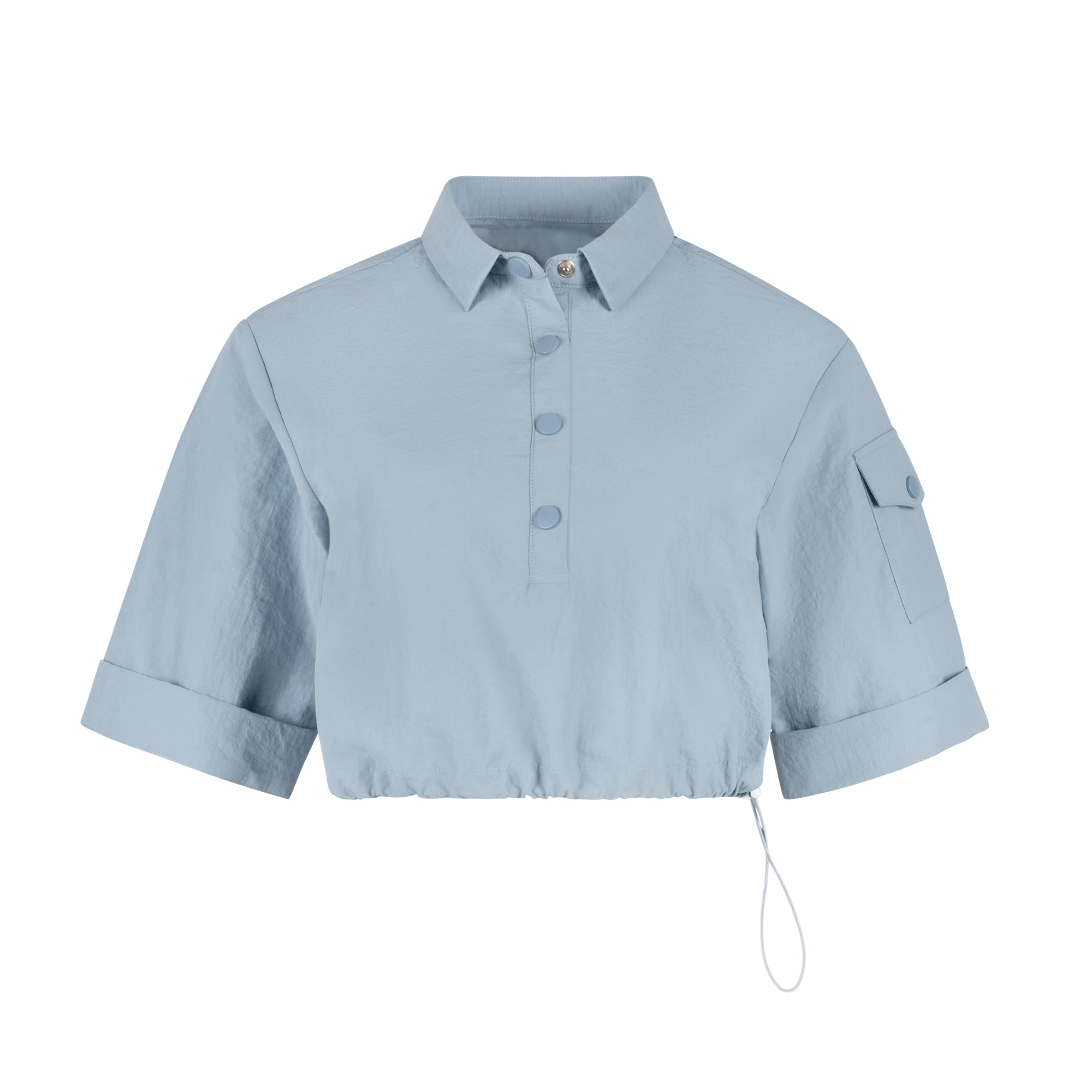 BLUE LYLAH BLOUSE