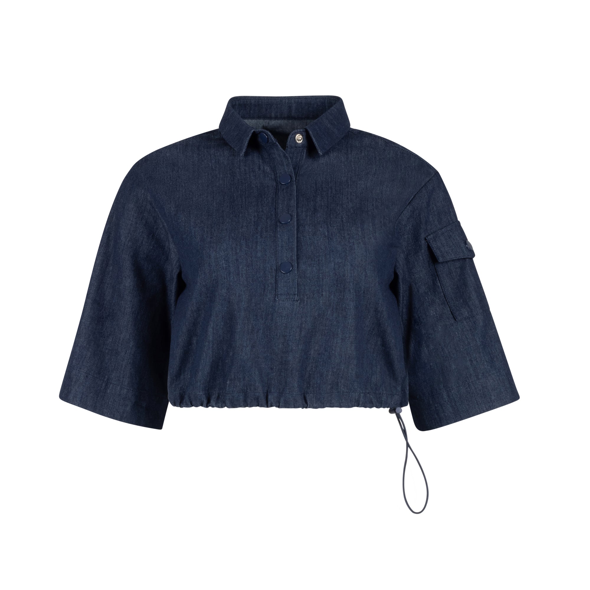 DENIM LYLAH BLOUSE